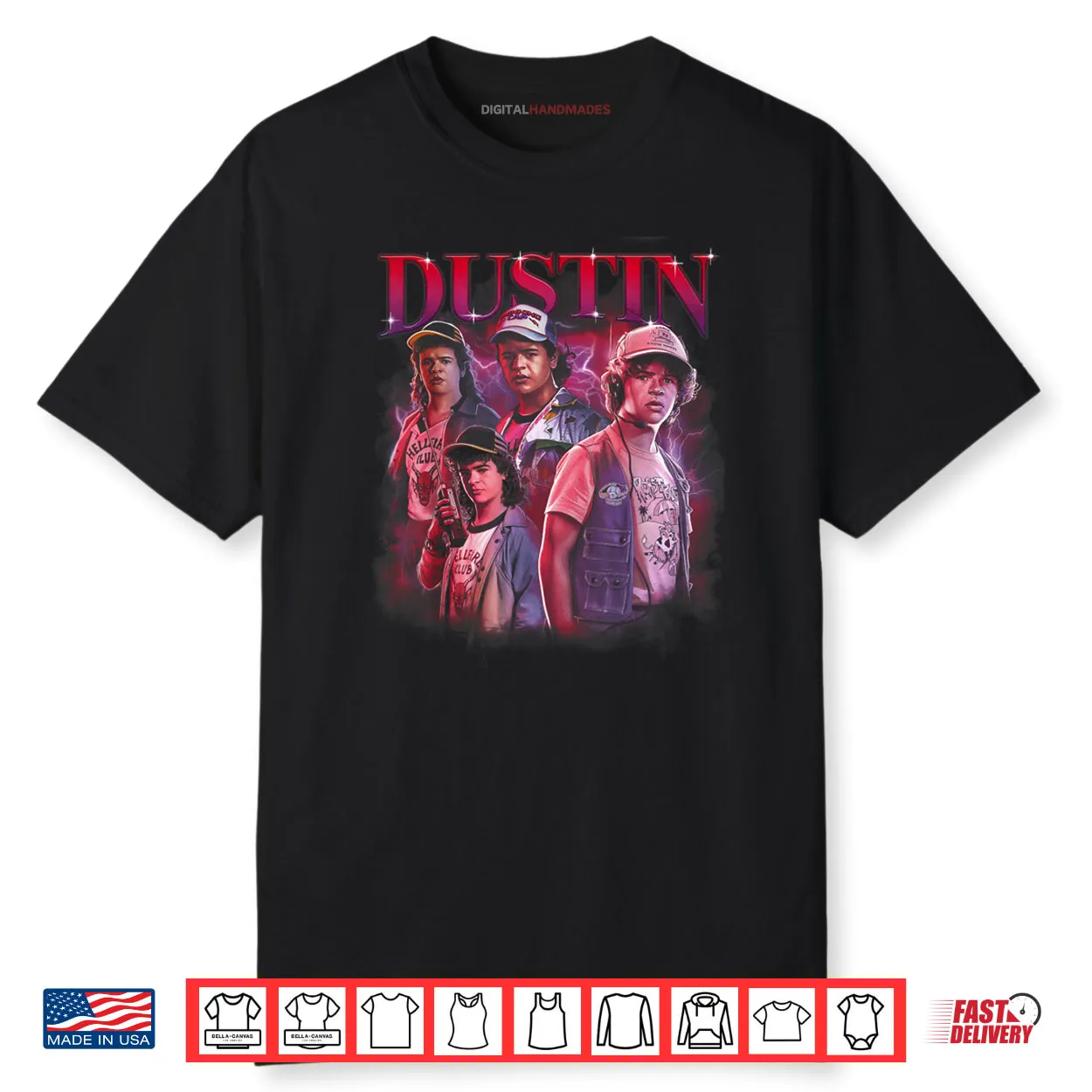 Stranger Things Dustin Shirt Stranger Things Dustin Shirt