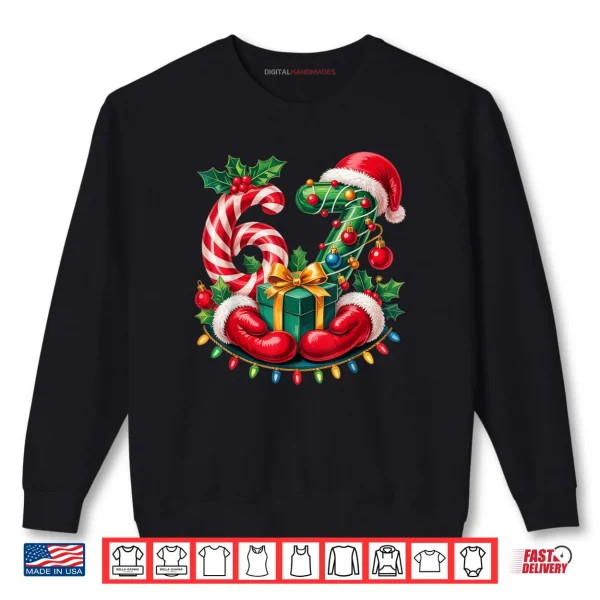 Sweatshirt 6 7 Meme 67 Gen Alpha 6 7 Hands Family Christmas Shirt