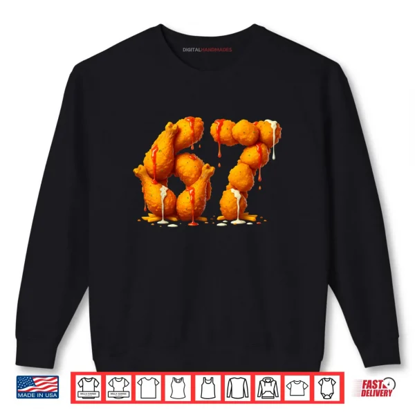 Sweatshirt 6 7 Meme Fried Chicken 67 Pajamas Kids Six Seven Boys 67 Pjs Shirt