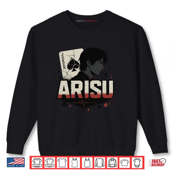 Sweatshirt ARISU Joker Card Survival Graphic Arisu Shirt