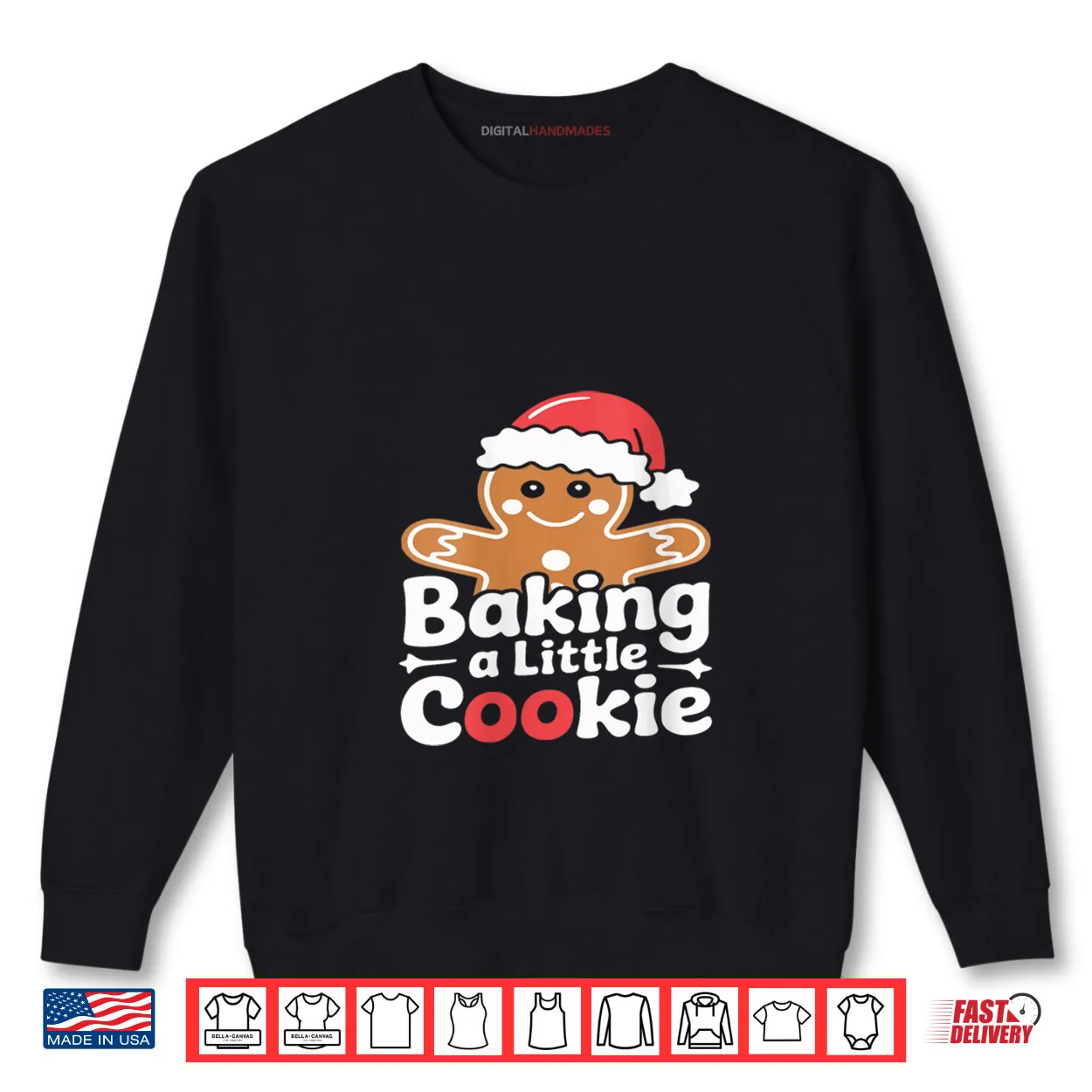 Baking A Little Cookie Cute Christmas Pregnancy Announcement Shirt Baking A Little Cookie Cute Christmas Pregnancy Announcement Shirt