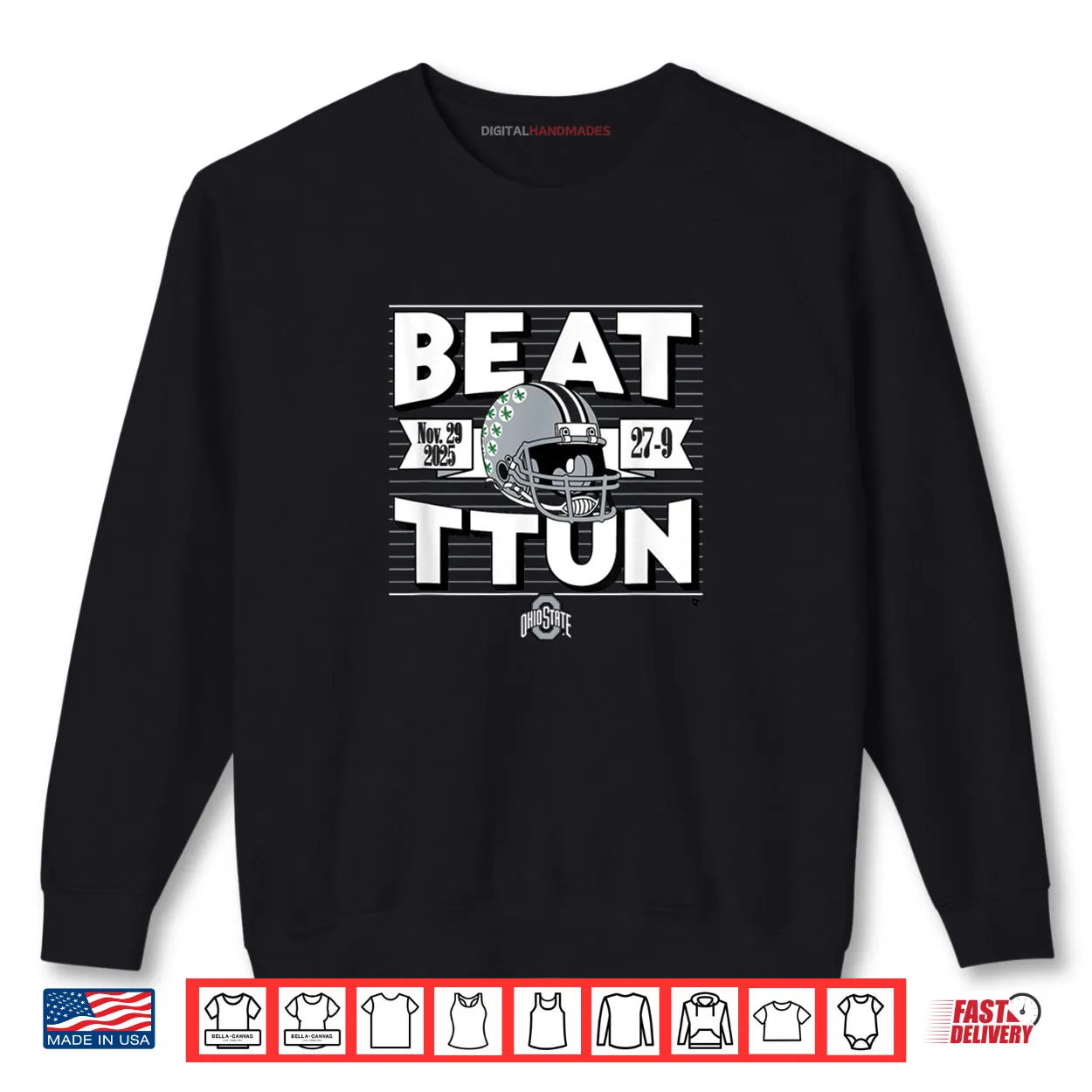 Beat TTUN in The Game 2025 Ohio State Buckeyes Football Shirt Beat TTUN in The Game 2025 Ohio State Buckeyes Football Shirt