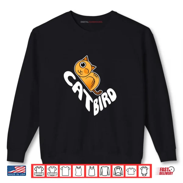 Bird Cat Optical Illusion Graph Drawing Philosopher Shirt 1 Sweatshirt Bird Cat Optical Illusion Graph Drawing Philosopher Shirt