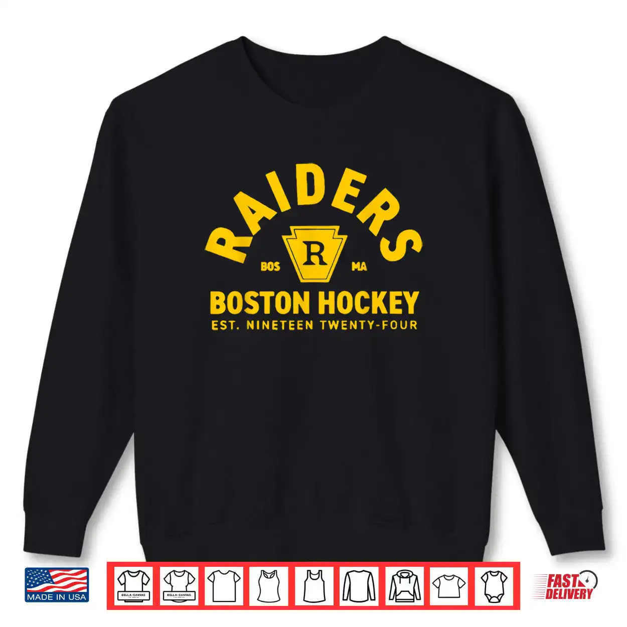 Boston Hockey Raiders Established 1924 Shirt Boston Hockey Raiders Established 1924 Shirt
