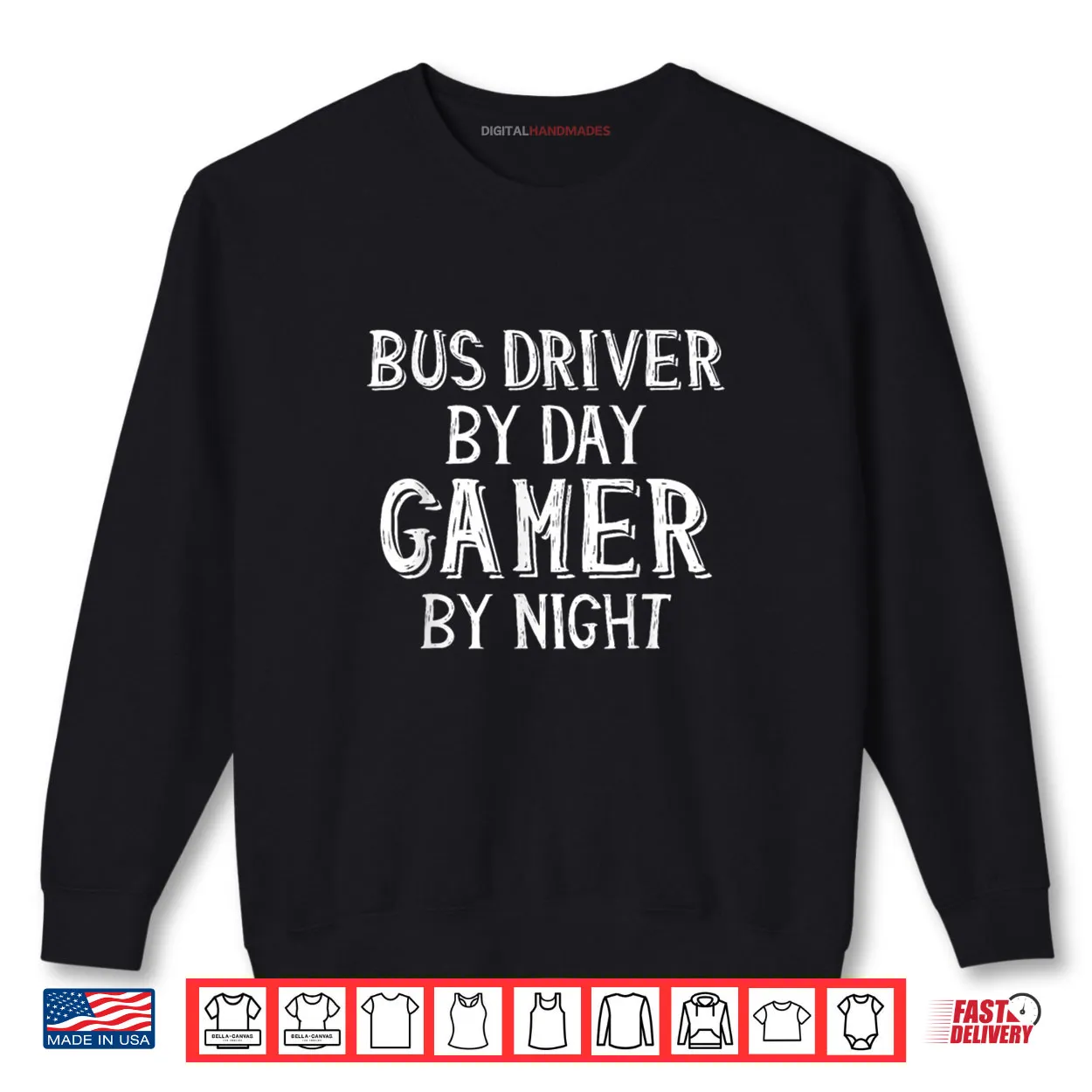Bus Driver by Day Gamer by Night Bus Drivers Shirt Bus Driver by Day Gamer by Night Bus Drivers Shirt