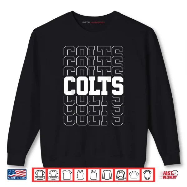 Sweatshirt Colts Name Retro Shirt