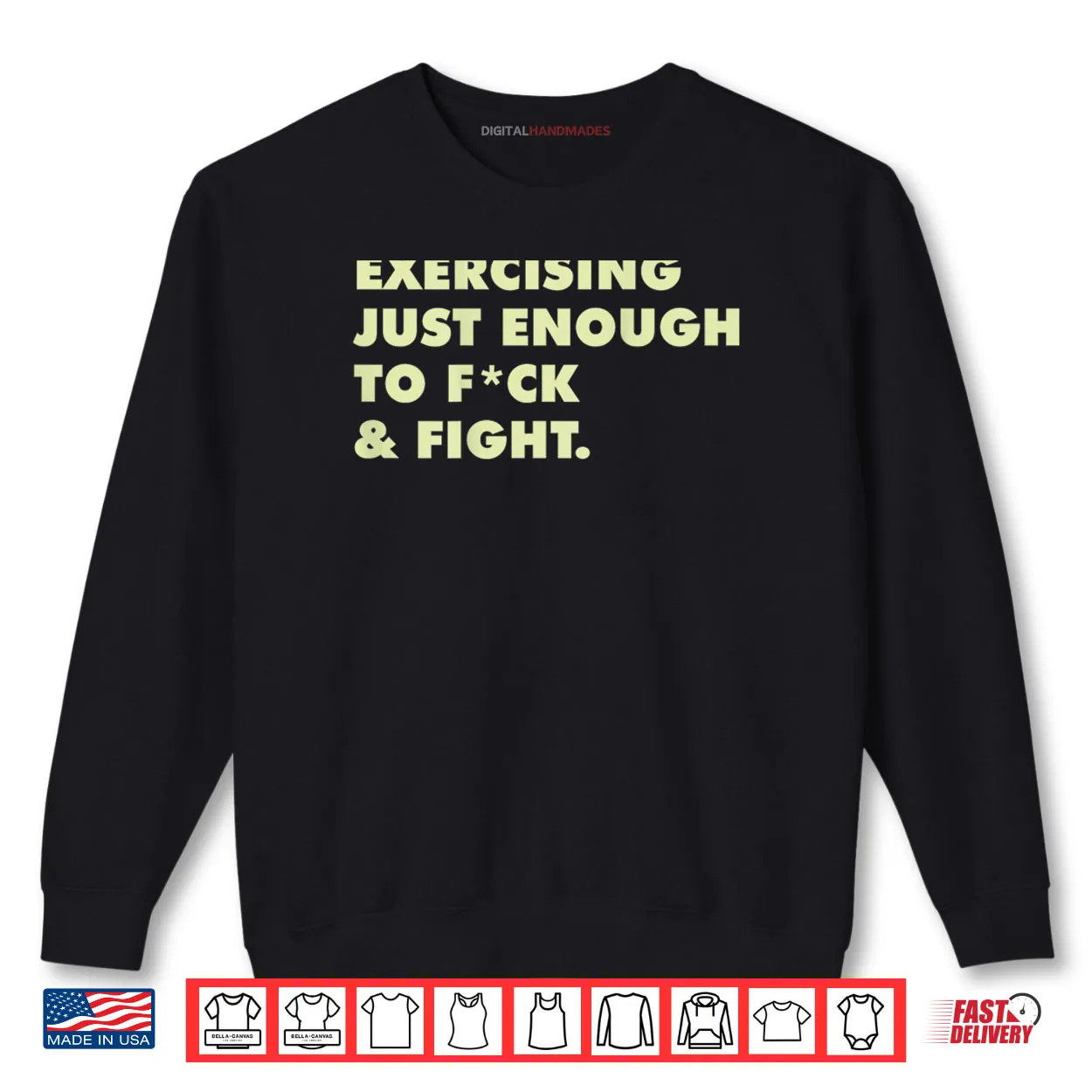 Exercising Just Enough to FCK & Fight Shirt Exercising Just Enough to FCK & Fight Shirt