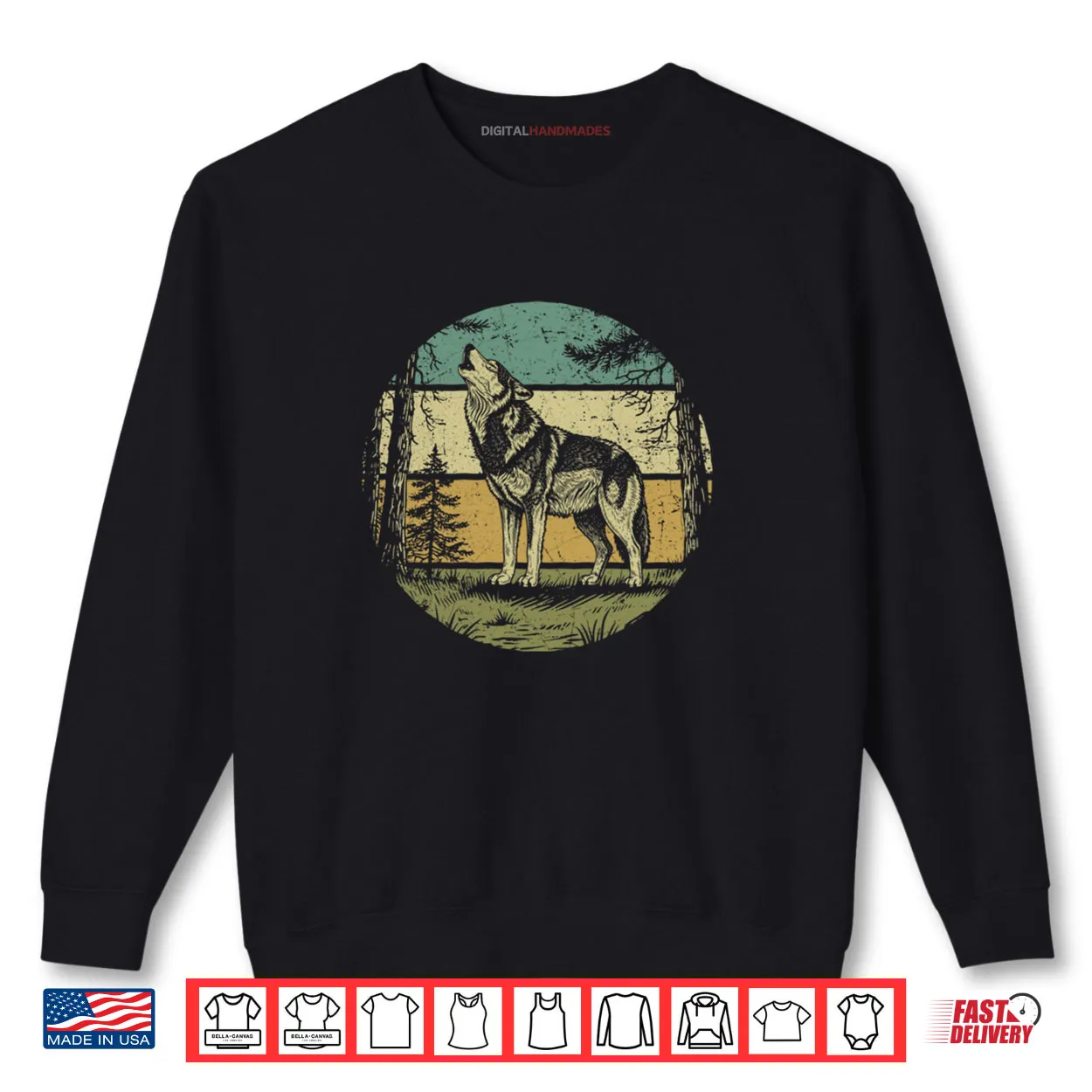Forest Wolf Outdoors Nature Shirt Forest Wolf Outdoors Nature Shirt