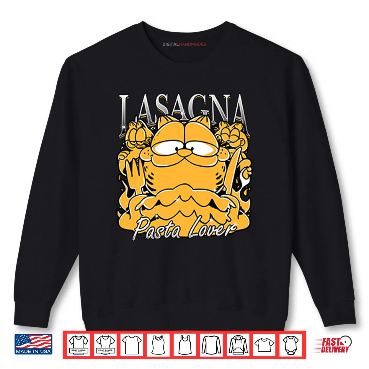 Garfield Lasagna Pasta Lover Shirt Garfield Lasagna Pasta Lover Shirt