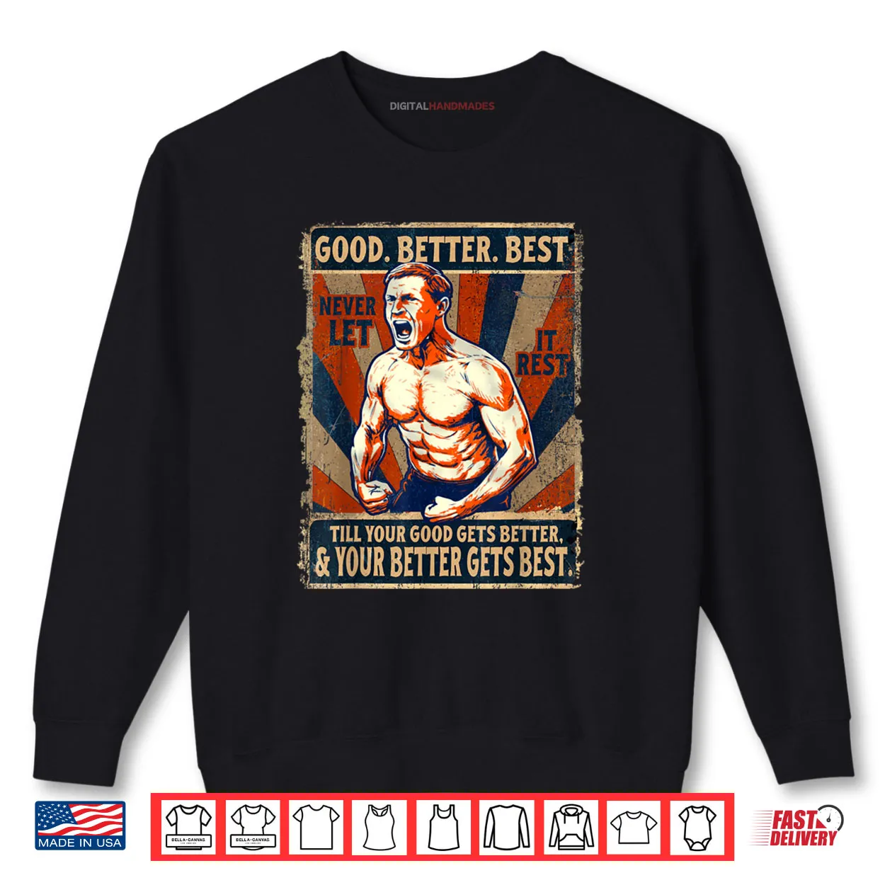 Good Better Best Never Let It Rest Xmas Ben Johnson Shirt Good Better Best Never Let It Rest Xmas Ben Johnson Shirt