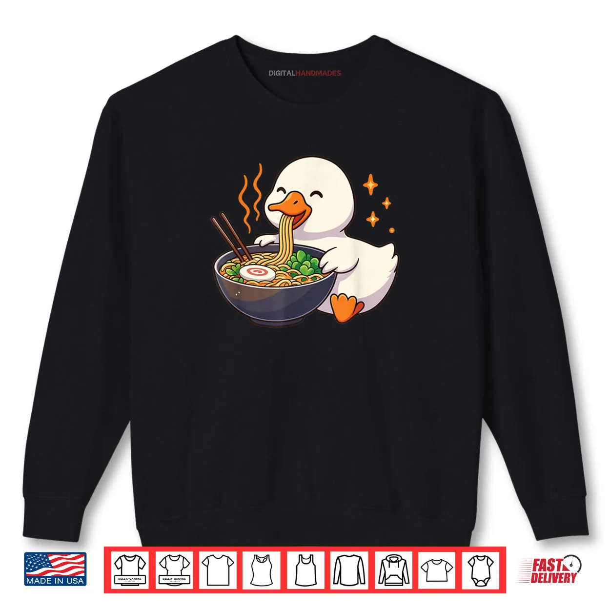 Goose with Noodles Ramen Kawaii Goose Shirt Goose with Noodles Ramen Kawaii Goose Shirt