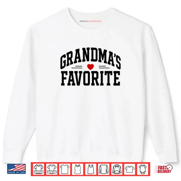 Sweatshirt Grandmas Favorite Shirt 1
