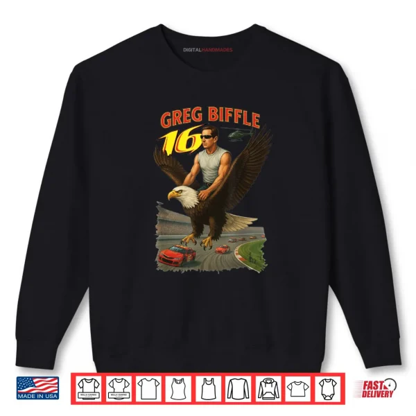 Sweatshirt Greg Biffle Retro Art Shirt