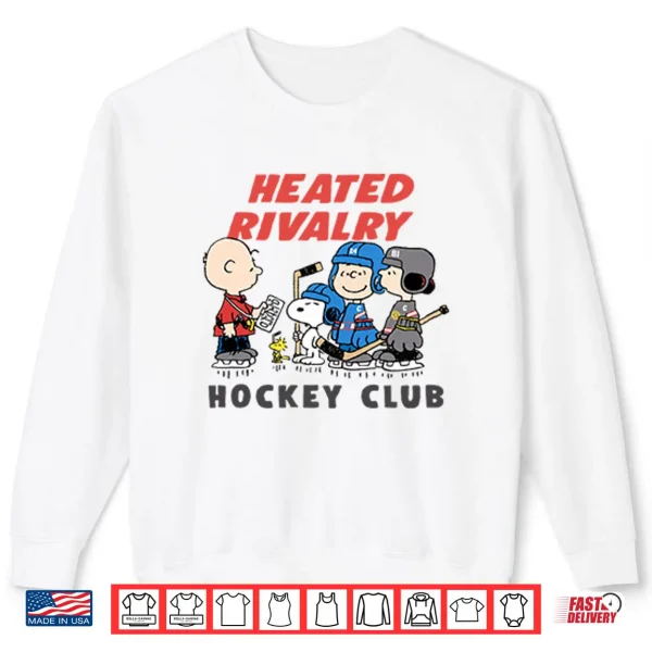 Sweatshirt Heated Rivalry Hockey Club Peanuts Shirt