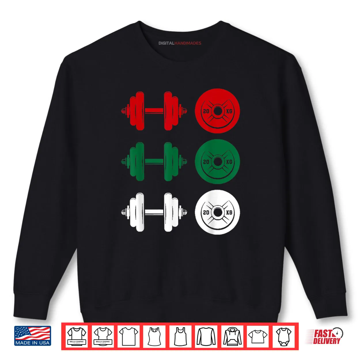 Ho Ho Ho Funny Dumbbell Christmas Weightlifting Gym Workout Shirt Ho Ho Ho Funny Dumbbell Christmas Weightlifting Gym Workout Shirt