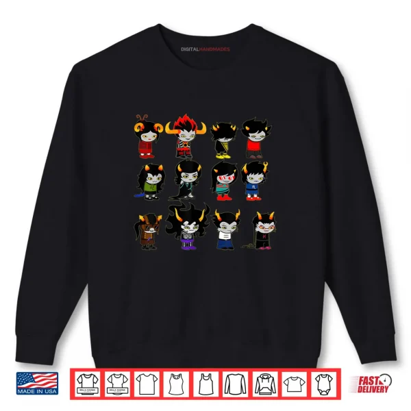 Homestuck Shirt 1 Sweatshirt Homestuck Shirt