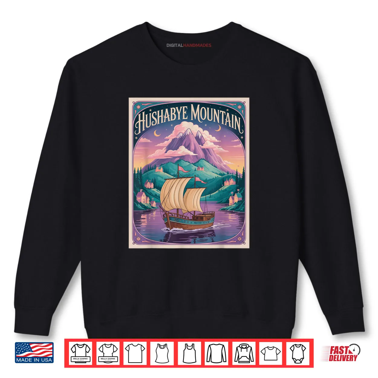 Hushabye Mountain Fantasy City Chitty Bang Musical Theatre Shirt Hushabye Mountain Fantasy City Chitty Bang Musical Theatre Shirt