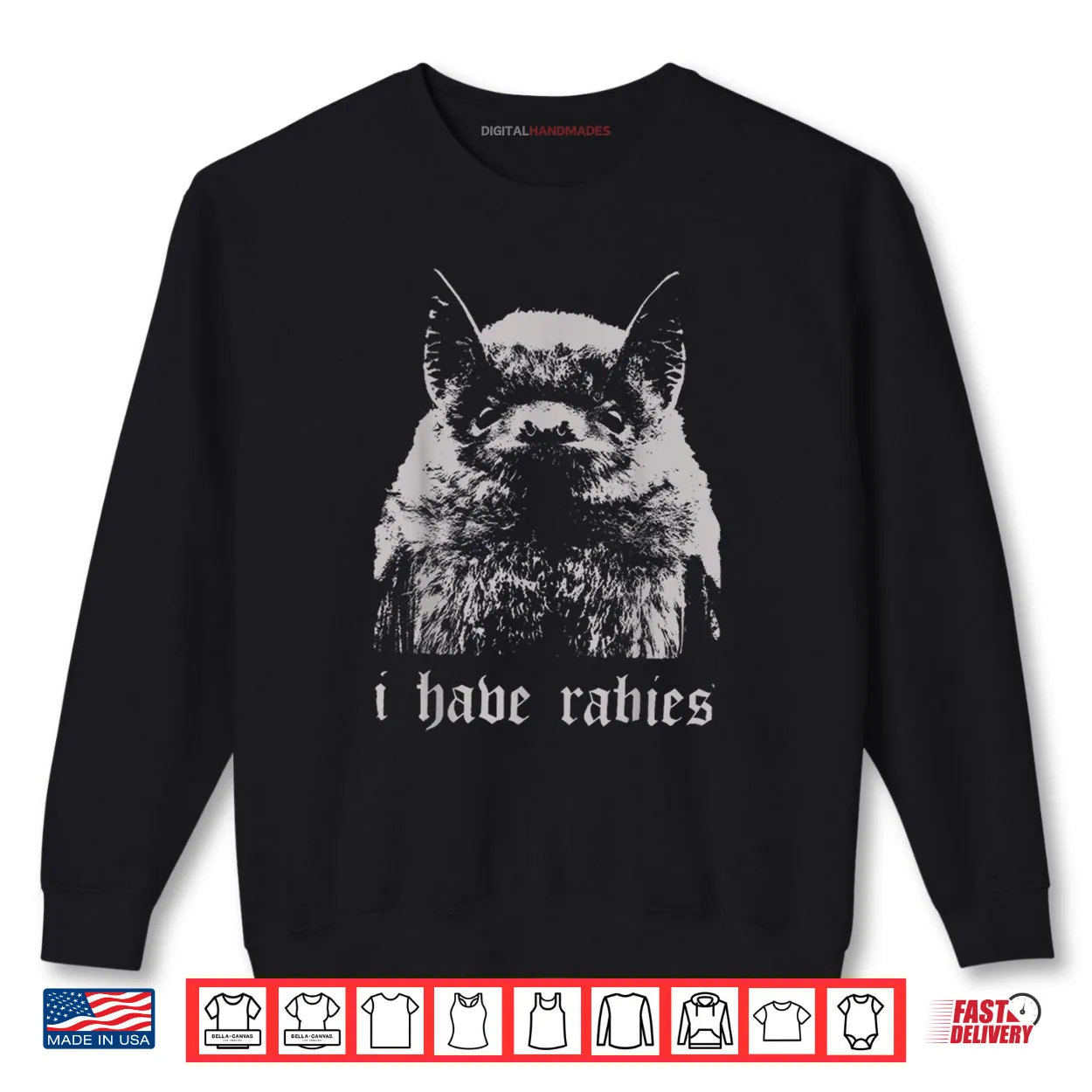 I Have Rabies Bat Funny Meme Quotes Shirt I Have Rabies Bat Funny Meme Quotes Shirt