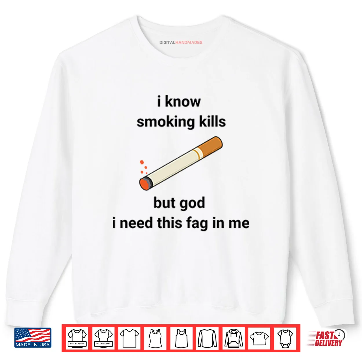 I Know Smoking Kills But God I Need This Fag In Me Shirt I Know Smoking Kills But God I Need This Fag In Me Shirt