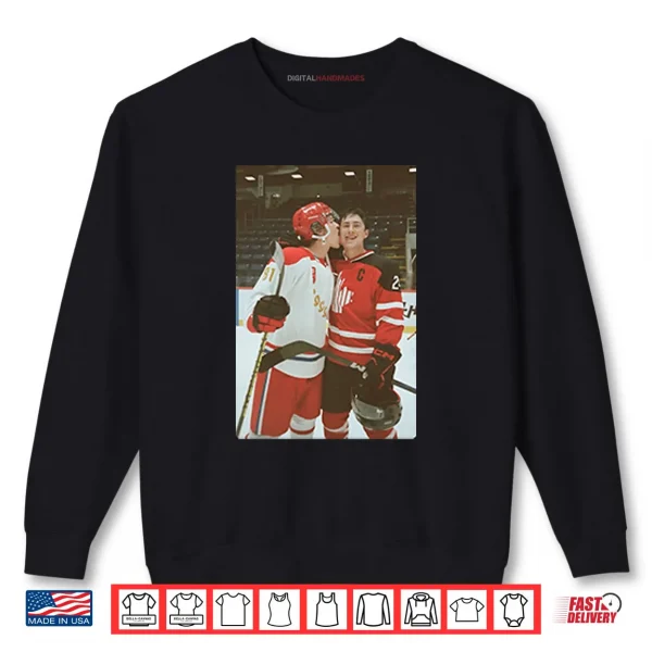 Ilya Rozanov Licks Shane Hollander Face Shirt 1 Sweatshirt Ilya Rozanov Licks Shane Hollander Face Shirt