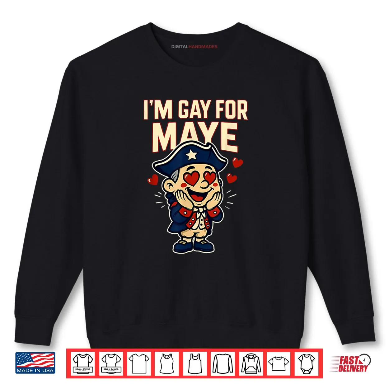 I’m Gay For Maye Funny Hearts Mascot Shirt I’m Gay For Maye Funny Hearts Mascot Shirt