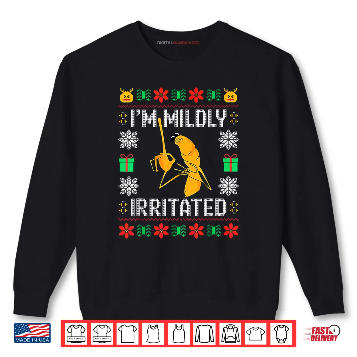 I’m Mildly Irritated Marcus The Worm Christmas Meme Shirt I’m Mildly Irritated Marcus The Worm Christmas Meme Shirt