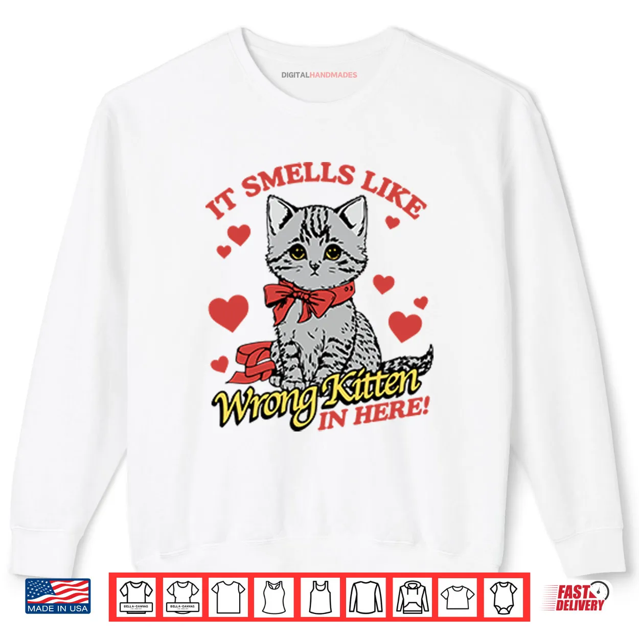 It Smells Like Wrong Kitten In Here Shirt It Smells Like Wrong Kitten In Here Shirt