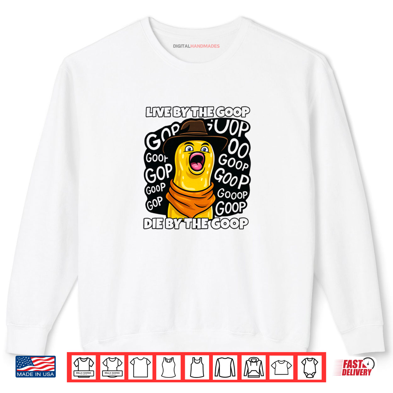 Live by The Goop Burnt Peanut Bungulator Goop Goop Memes Shirt Live by The Goop Burnt Peanut Bungulator Goop Goop Memes Shirt