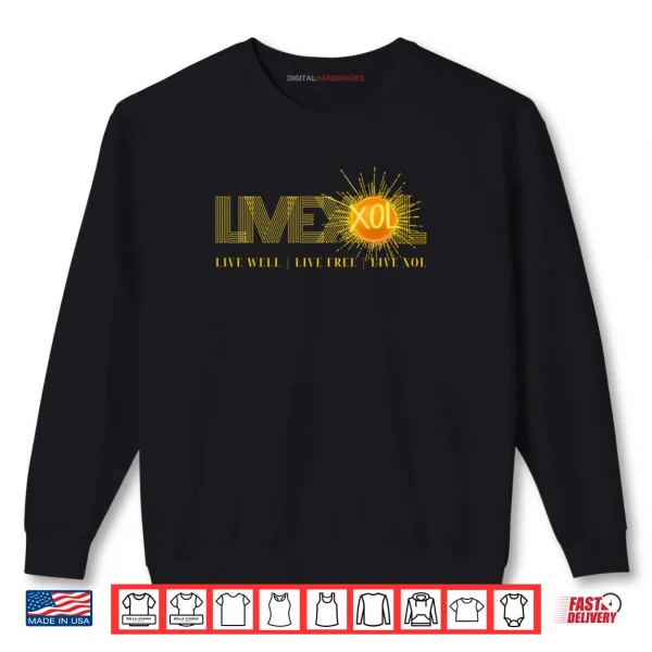 Sweatshirt LiveXOL Supporter Wear Limited Early Edition Shirt