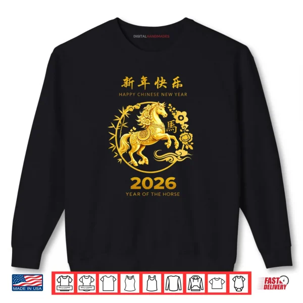Sweatshirt Lunar New Year 2026 Chinese New Year Decorations Shirt