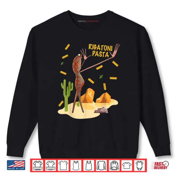 Sweatshirt Marcus The Worm Rigatoni Pasta Shirt
