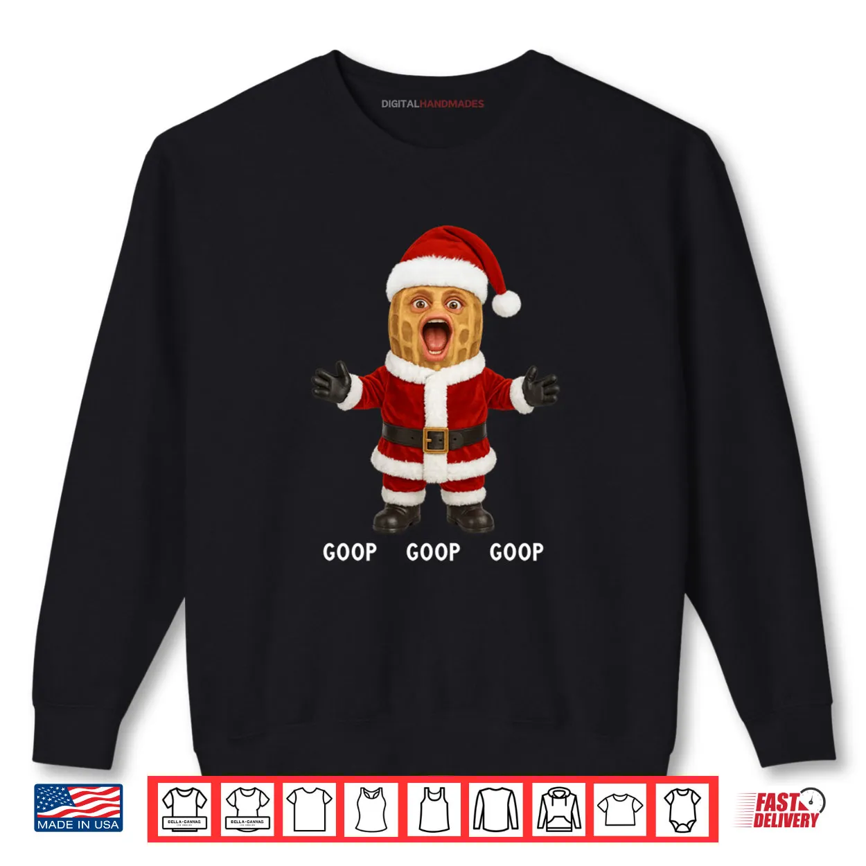 Meme The Burnt Peanut GOOP Bungulator Santa Christmas Shirt Meme The Burnt Peanut GOOP Bungulator Santa Christmas Shirt