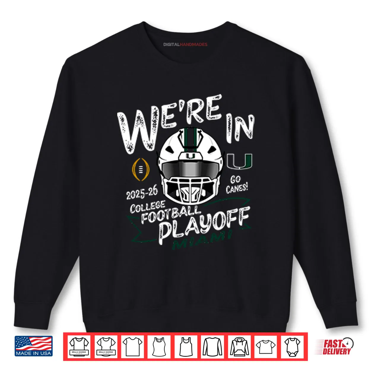 Miami Hurricanes CFP College Football Playoff 2025 26 Shirt Miami Hurricanes CFP College Football Playoff 2025 26 Shirt
