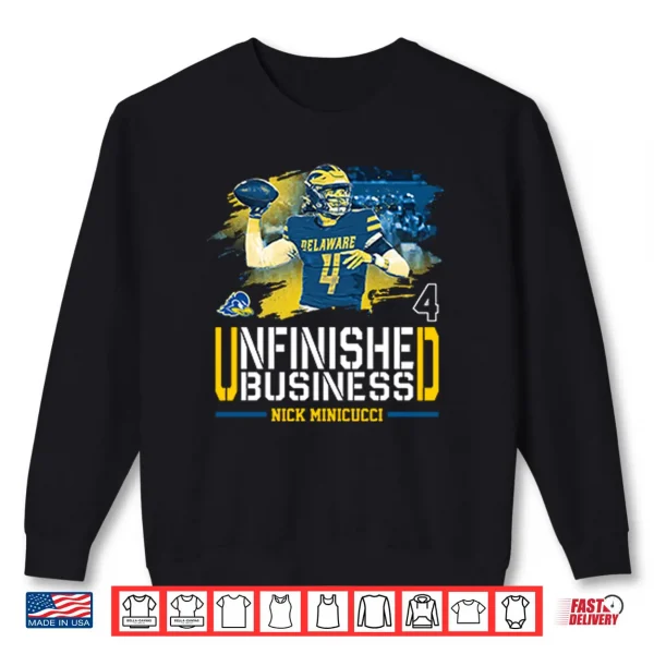 Sweatshirt Nicholas Minicucci Unfinished Business Shirt