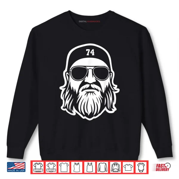 Sweatshirt Nick Mangold 74 Memorial Mangold Honor 74 A True Jet Shirt
