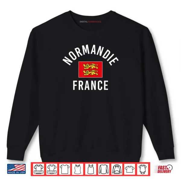 Normandy France Flag Shirt 1 Sweatshirt Normandy France Flag Shirt