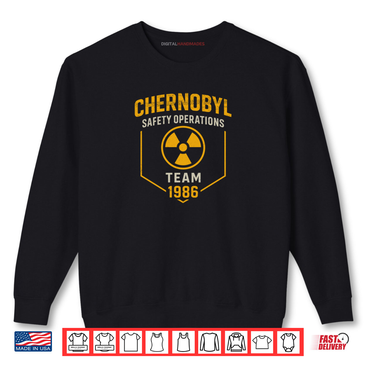 Nuclear Power Plant Chernobyl Safety Operations Team 1986 Shirt Nuclear Power Plant Chernobyl Safety Operations Team 1986 Shirt