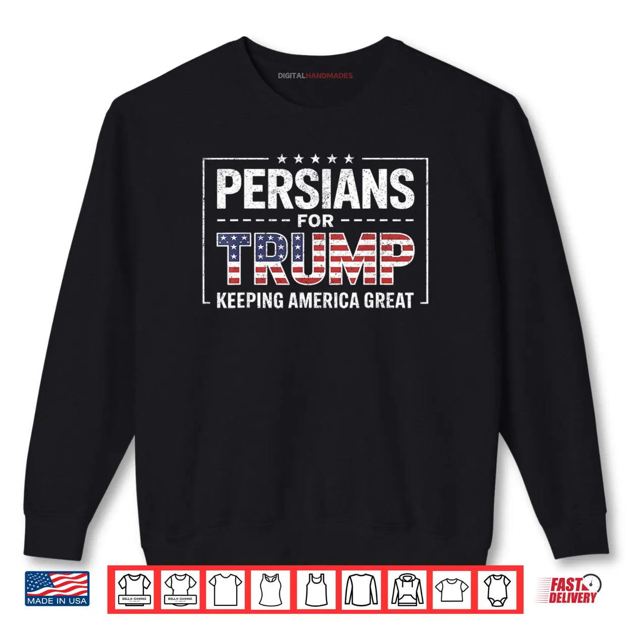 Persians for Trump Keeping America Great Shirt Persians for Trump Keeping America Great Shirt