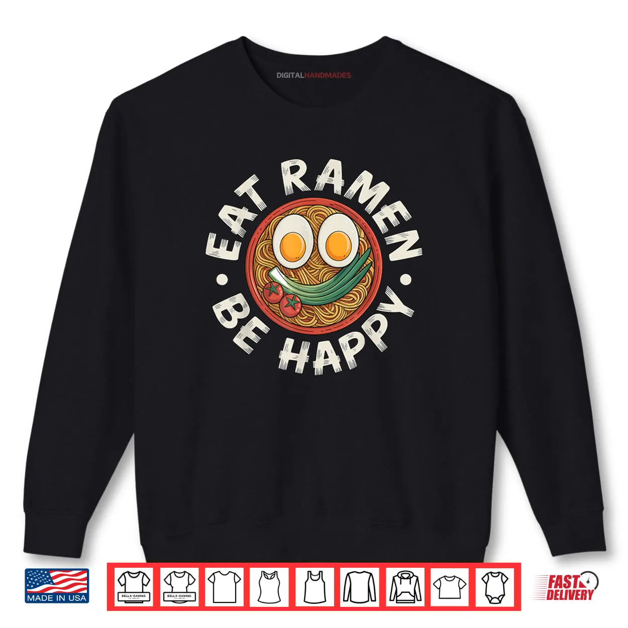 Ramen Shirt Kawaii Style Funny Japanese Anime Graphic Shirt Ramen Shirt Kawaii Style Funny Japanese Anime Graphic Shirt