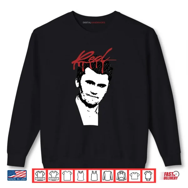 Sweatshirt Red Charlie Kirk Shirt