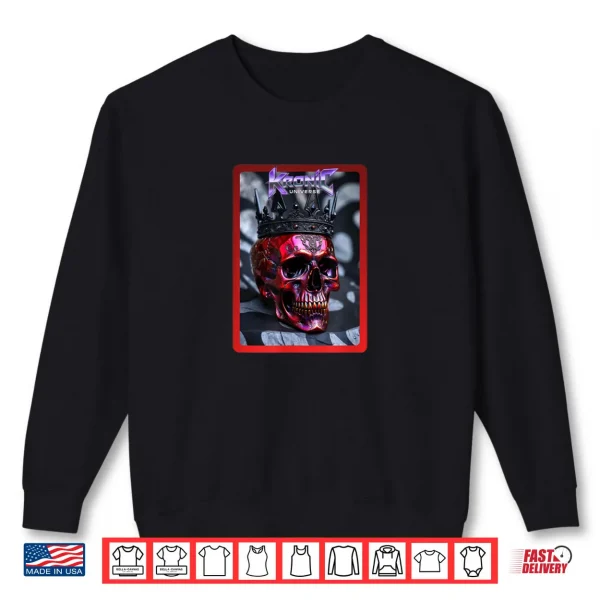 Red Skull Monarch of Darkness Shirt 1 Sweatshirt Red Skull Monarch of Darkness Shirt