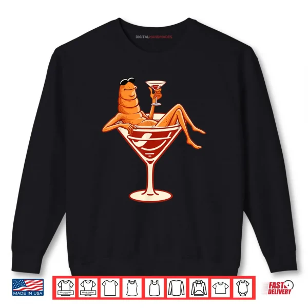 Sweatshirt Relaxed Marcus The Worm Cocktail Funny Marcus The Worm Meme Shirt