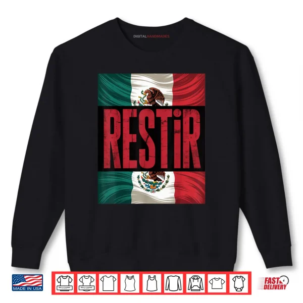 Sweatshirt Resist Mexico Gen Z Protest Against Corruption Mexican Flag Shirt