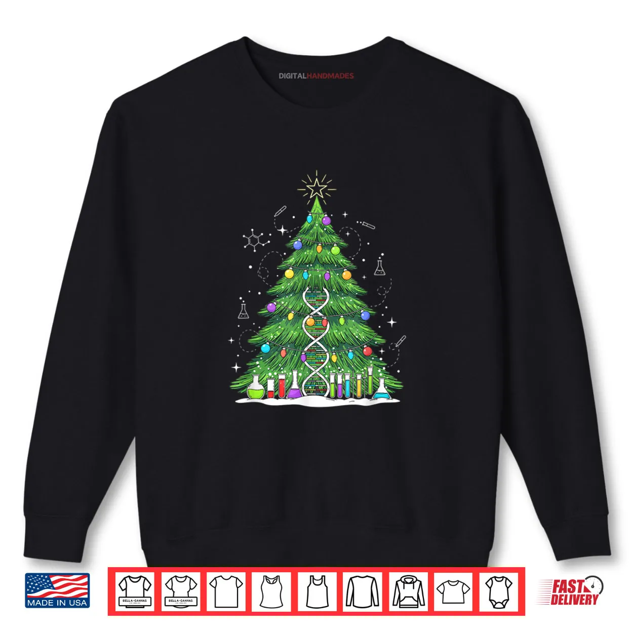 Science & Technology DNA Christmas Tree, Lab Chemistry Tree Shirt Science & Technology DNA Christmas Tree, Lab Chemistry Tree Shirt
