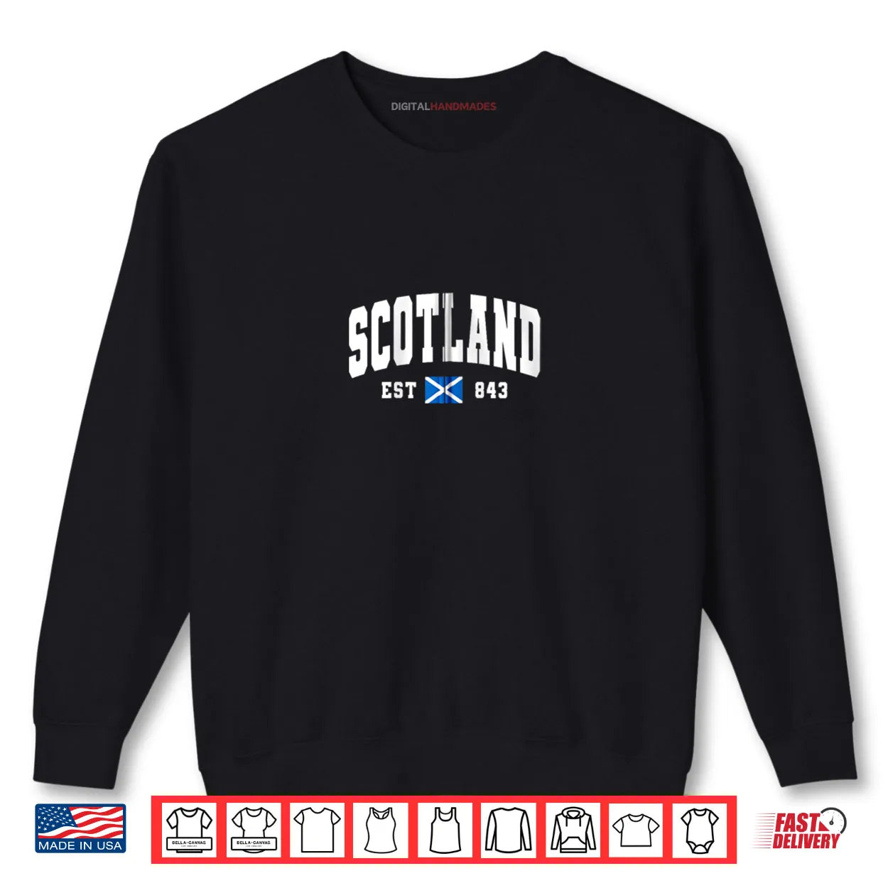 Scotland Est 843 Scottish Flag Shirt Scotland Est 843 Scottish Flag Shirt