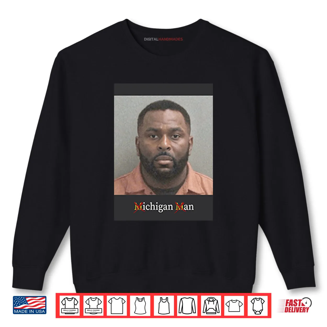 Sherrone Moore Mugshot Shirt Sherrone Moore Mugshot Shirt