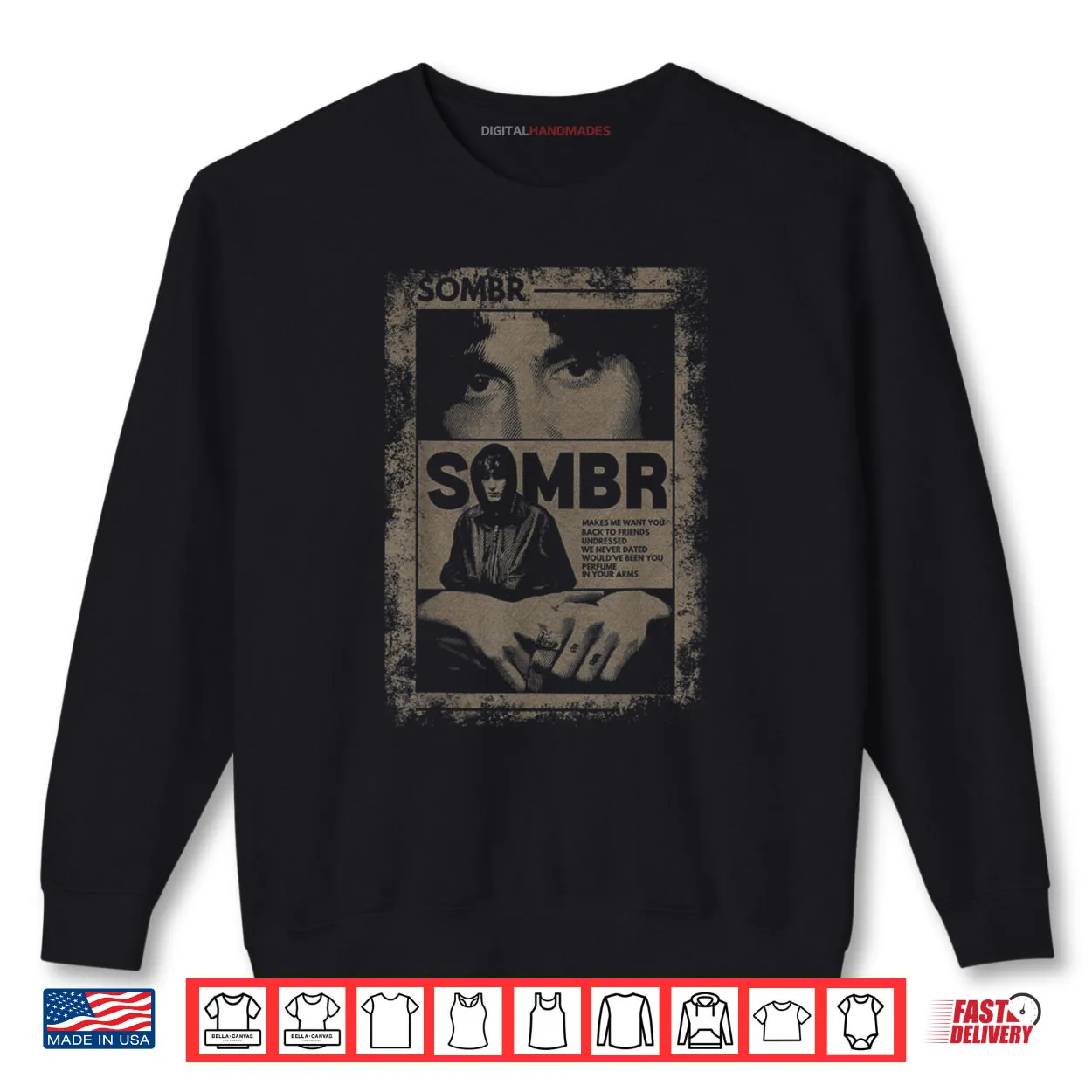 Sombr Vintage Retro 90s Shirt Sombr Vintage Retro 90s Shirt