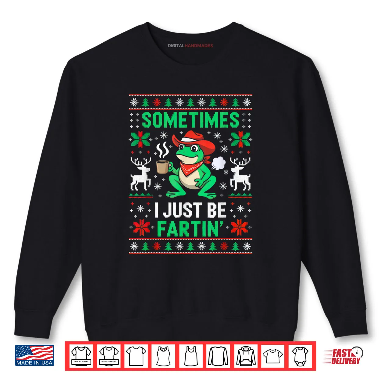Sometimes I Just Be Farting Funny Frog Christmas Holiday Shirt Sometimes I Just Be Farting Funny Frog Christmas Holiday Shirt