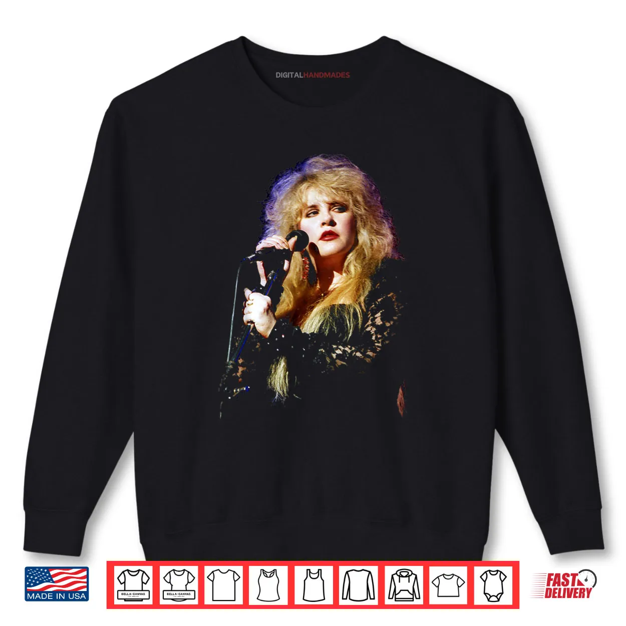 Stevie Nicks Fleetwood Mac Singer Live 1990 Shirt Stevie Nicks Fleetwood Mac Singer Live 1990 Shirt