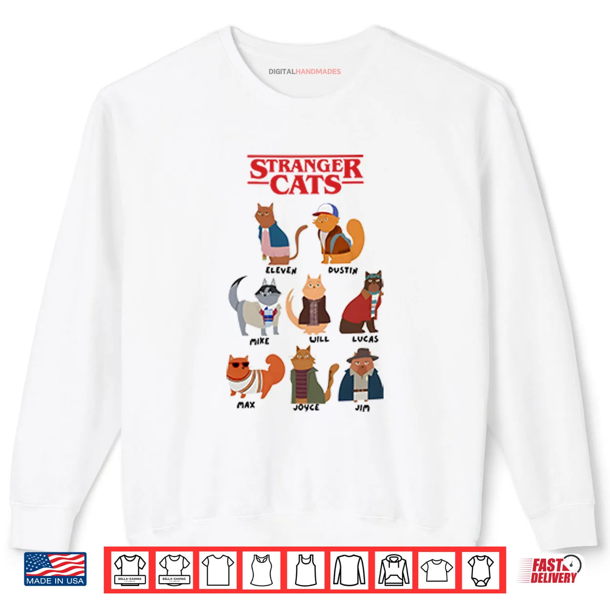 Stranger Cats Stranger Things Shirt Stranger Cats Stranger Things Shirt
